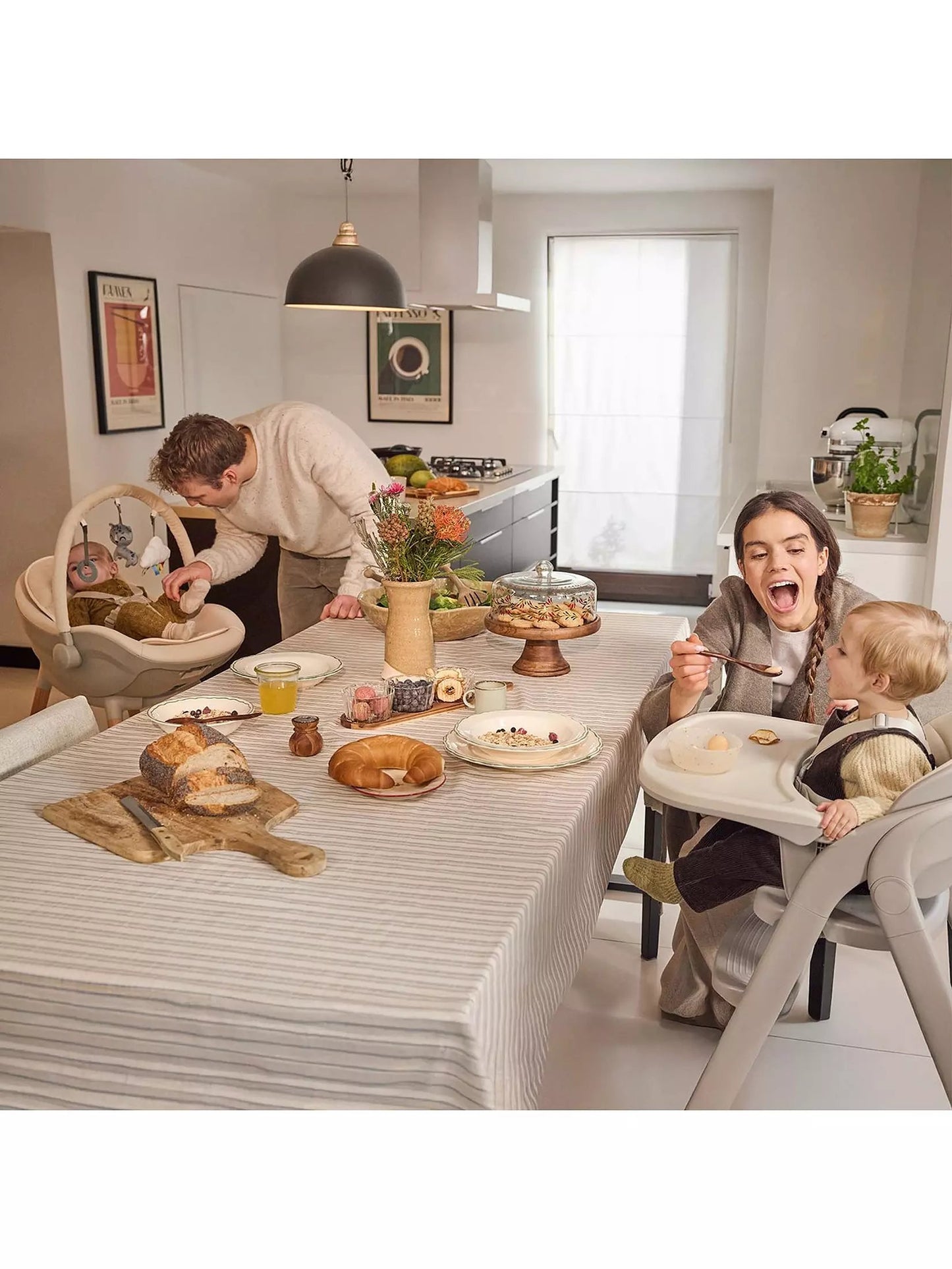 Kinderkraft: TINO High Chair - Beige