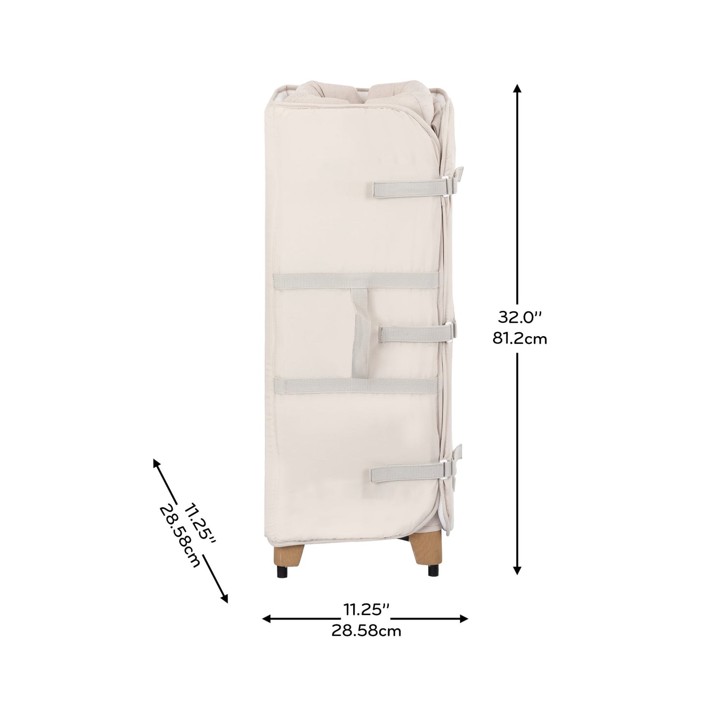 Evenflo: Eris One-Hand Playard with Bassinet – Coastal Coffee