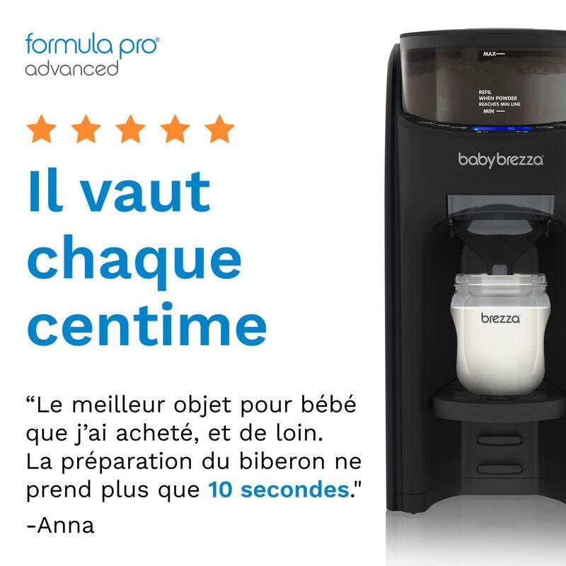Baby Brezza Formula Pro Advanced Formula Maker – Black Edition