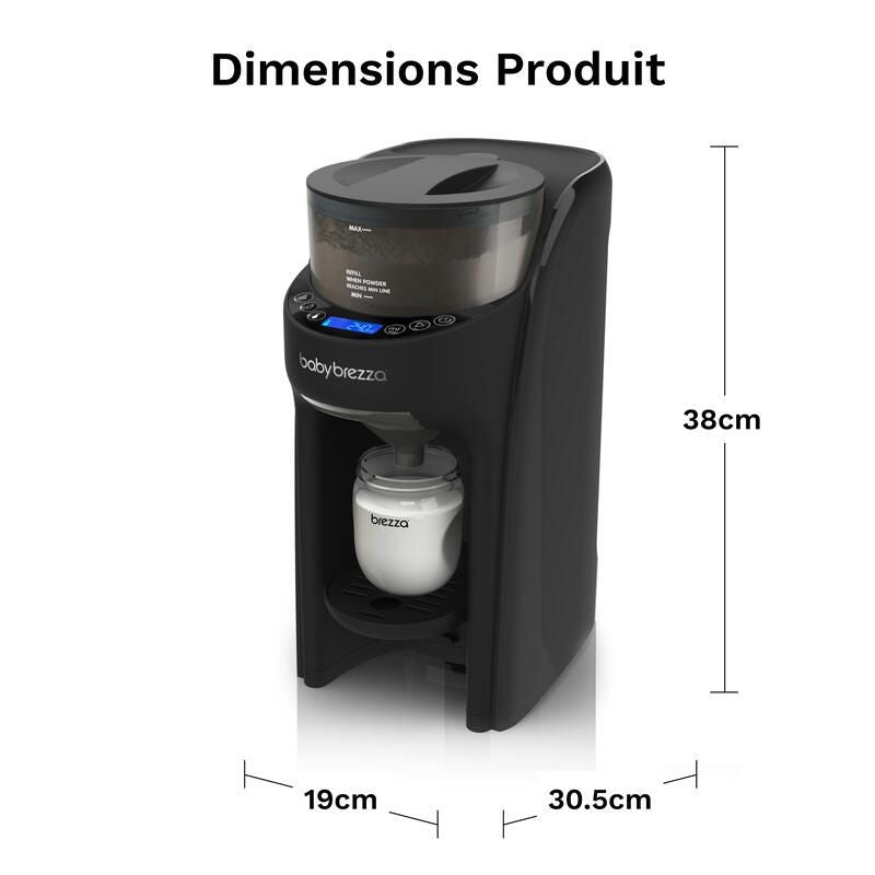 Baby Brezza Formula Pro Advanced Formula Maker – Black Edition