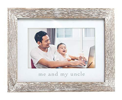 Me and My Uncle Sentiment Frame Rustic