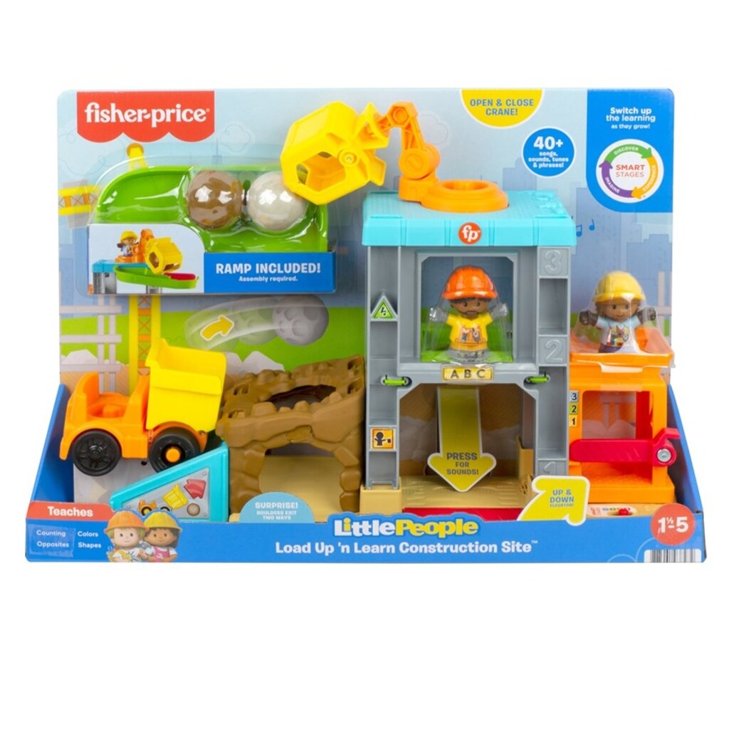 Fisher-Price Little People Load Up 'n Learn Construction Site