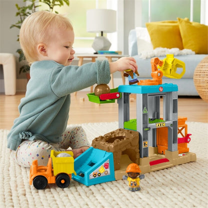 Fisher-Price Little People Load Up 'n Learn Construction Site