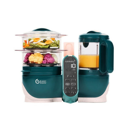Babymoov Nutribaby+ 6-in-1 Food Processor – Opal Green