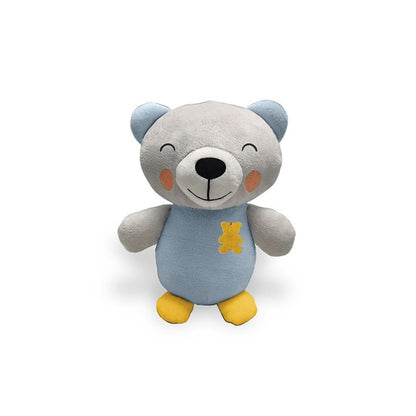 Interbaby Teddy Bear &amp; Plush Hug Blanket Set – Blue