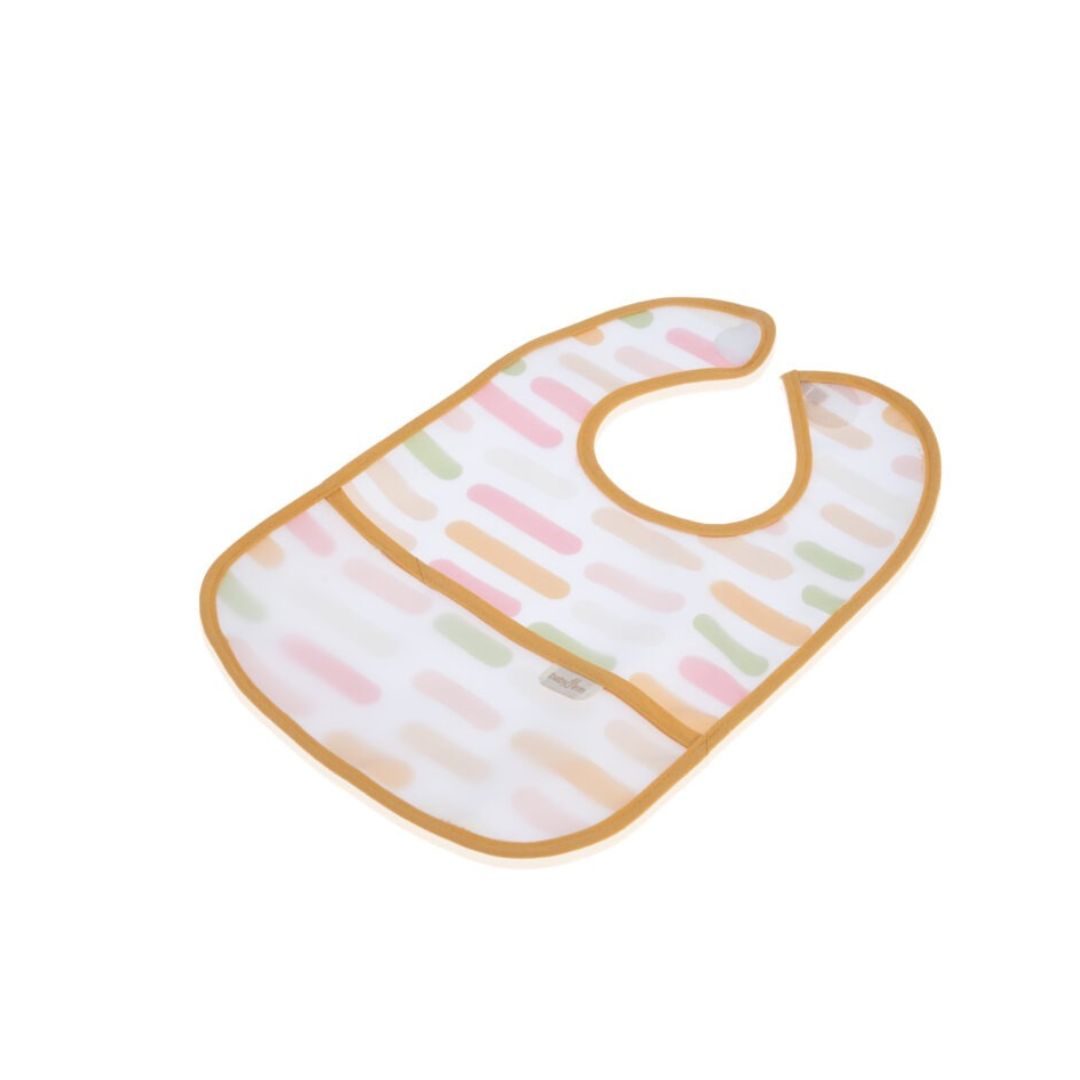 Babyjem Stain-Proof Bib Pastel Stripes