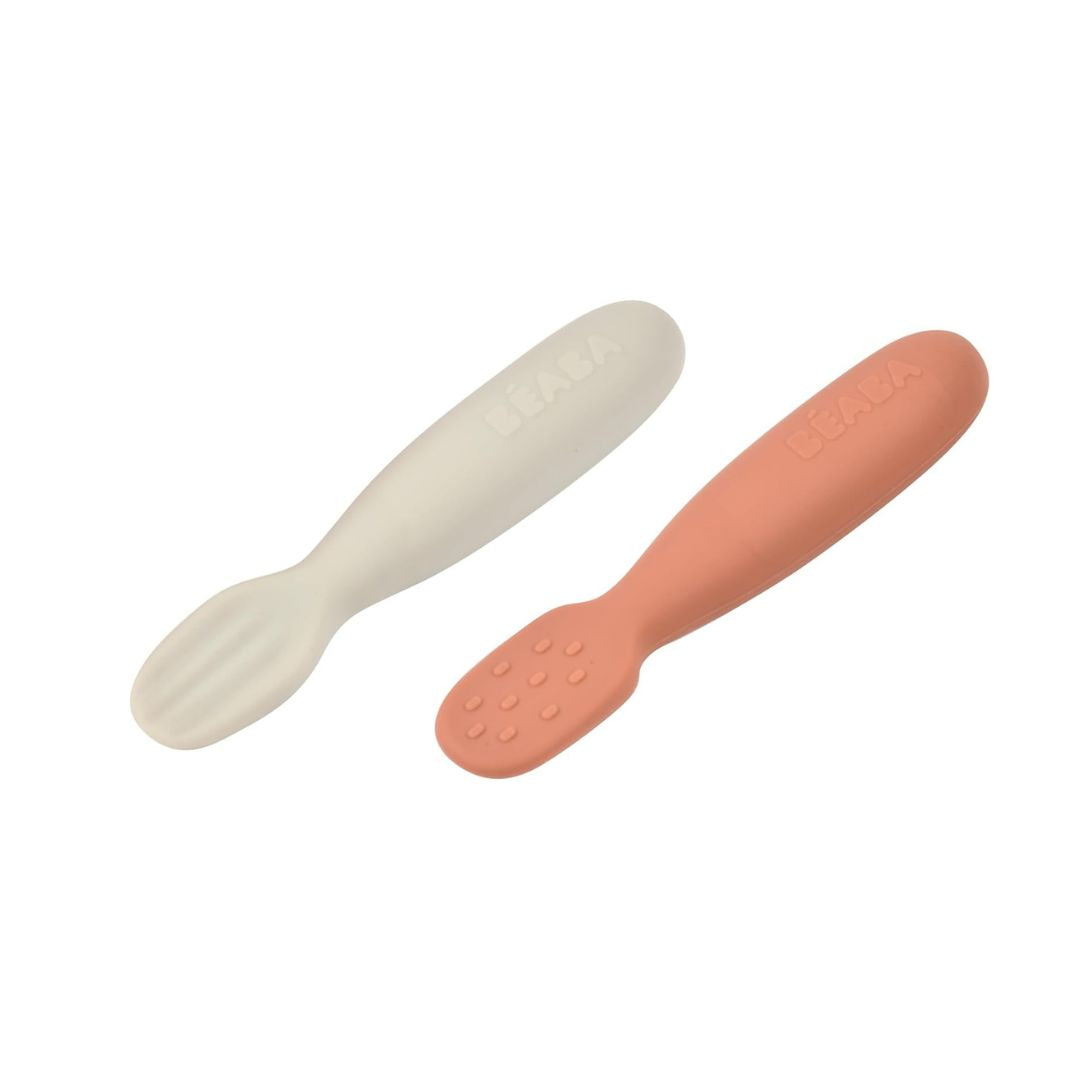 Béaba Silicone Baby Pre-Spoons – Starter Set