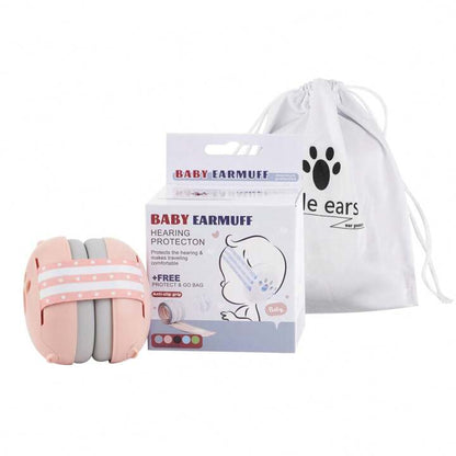 Baby Earmuff Hearing Protection - (Pink)
