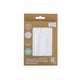 Trois Kilos Sept Bamboo Terry Cloth Mattress Protector – White (40x80 cm)