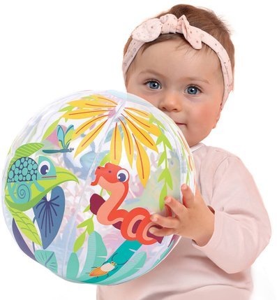 LUDI: Jungle Ball - Sensory Fabric Play Ball
