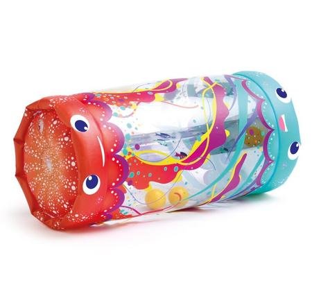 LUDI: Baby Roll Jellyfish - Inflatable Sensory Activity Roller