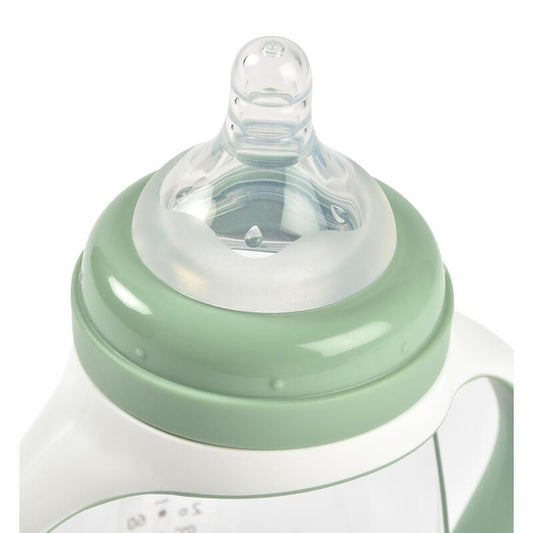 BÉABA: 2-in-1 Evolution Learning Bottle (210ml) – Sage Green