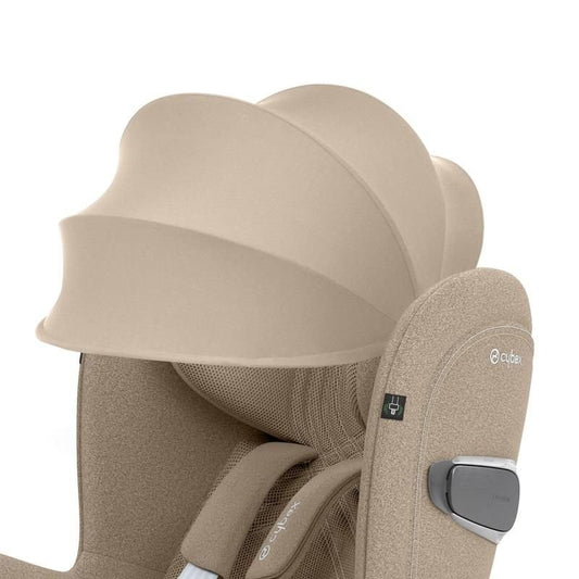 CYBEX: Sirona T i-Size 360° Rotating Car Seat Set with ISOFIX Base – Cozy Beige Plus