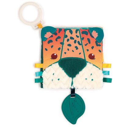 LUDI: Livre Tissus Jungle - Soft Fabric Sensory Book
