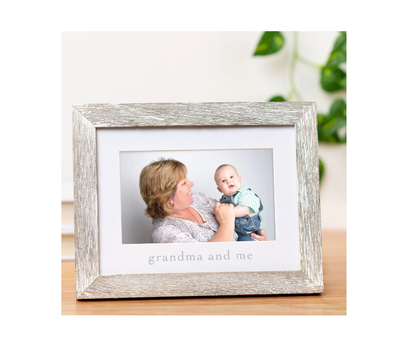 Grandma and Me Sentiment Frame Rustic