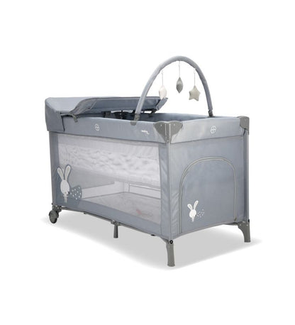 Tarvel Cot Complet Baby Rabbit Grey