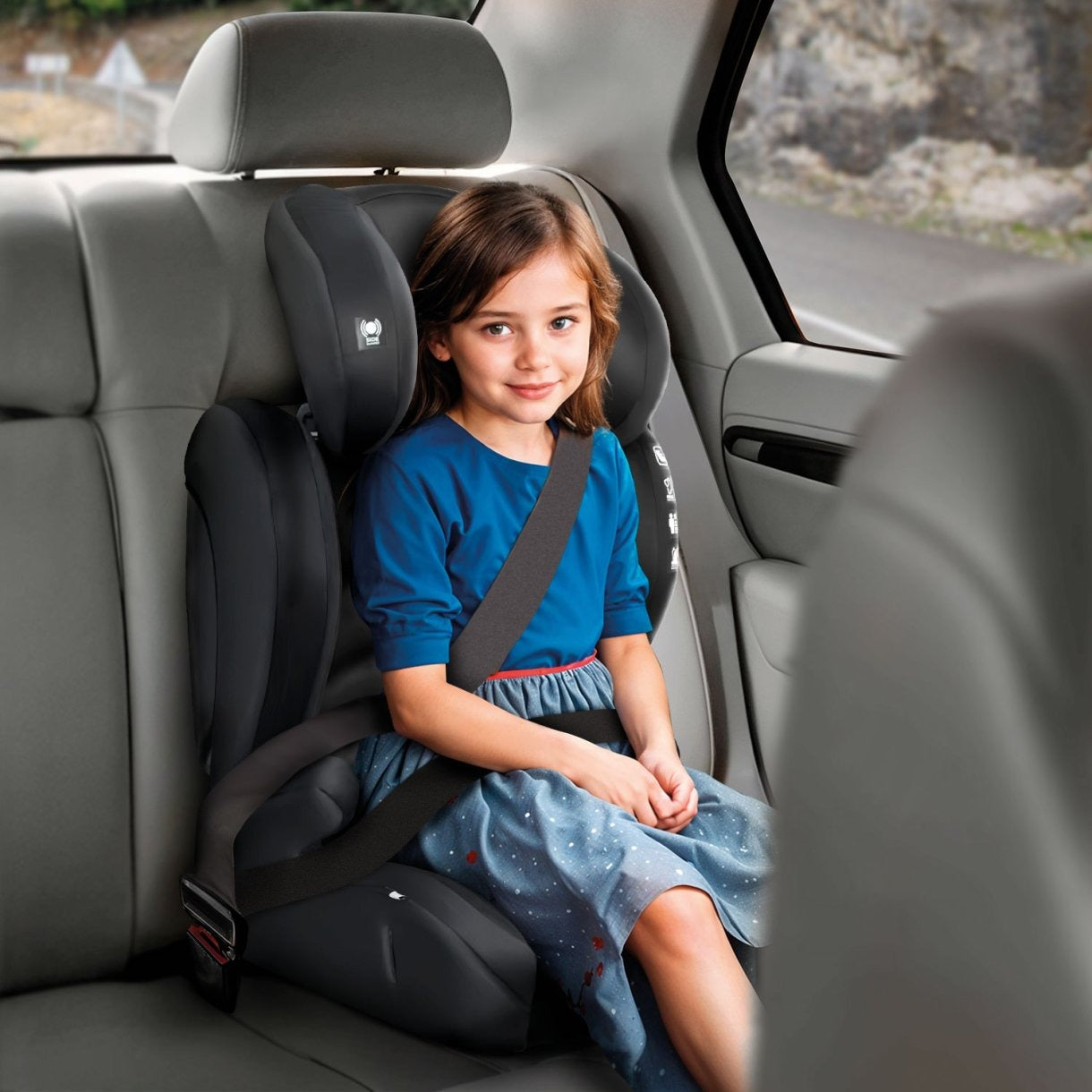 Car Seat I-size 100 - 150 cm, Xtreme, Black