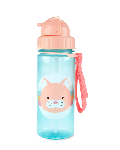 Zoo Straw Bottle Cat