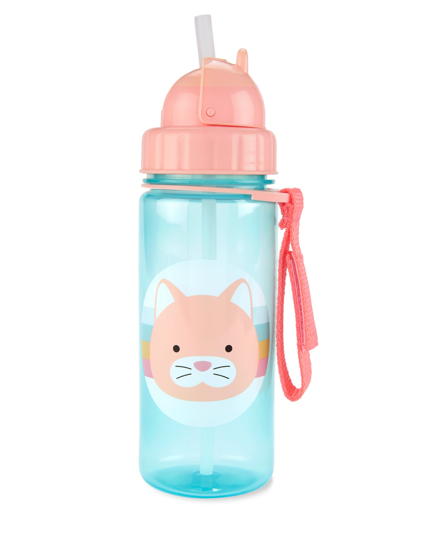 Zoo Straw Bottle Cat