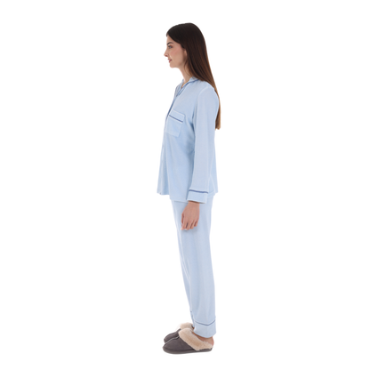 Cosset Loungewear Moments Mommy & Me Loungewear Set – Blue " Small"