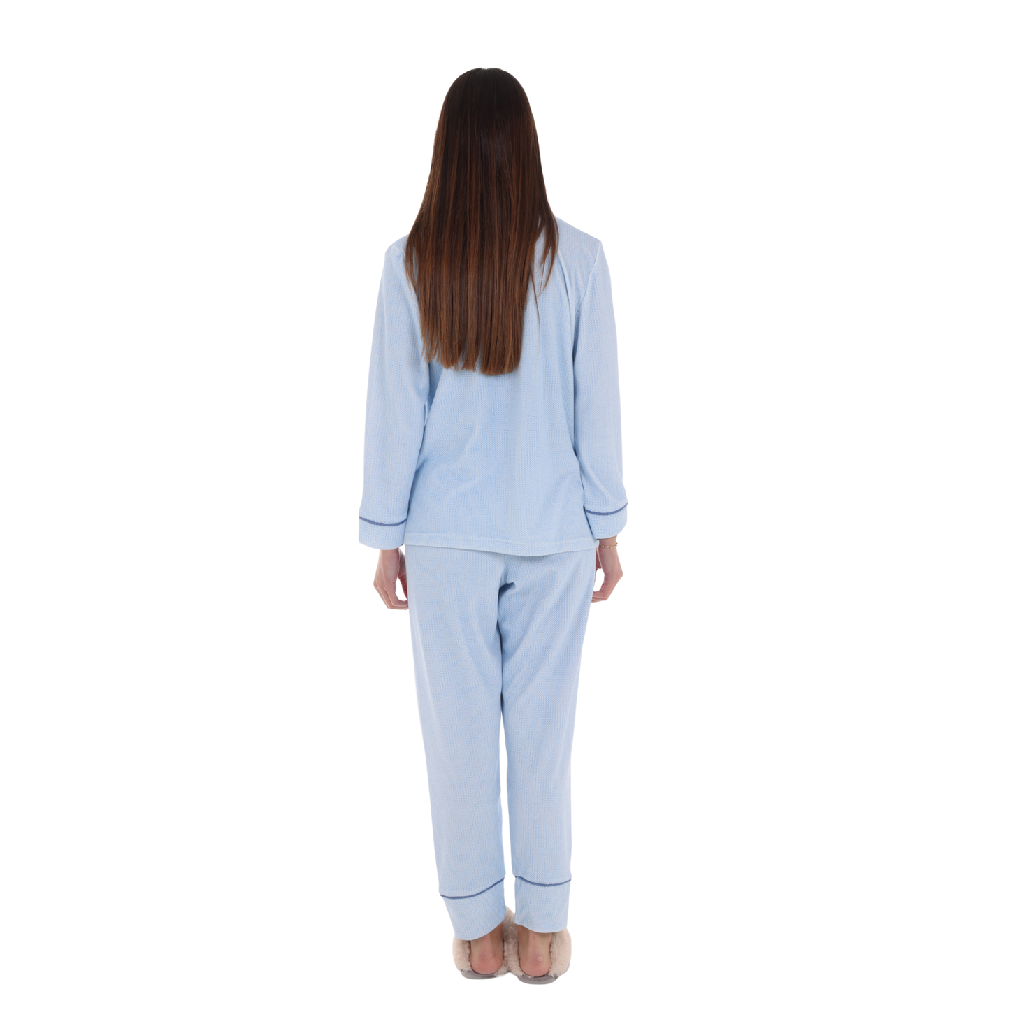 Cosset Loungewear Moments Mommy & Me Loungewear Set – Blue " Medium"