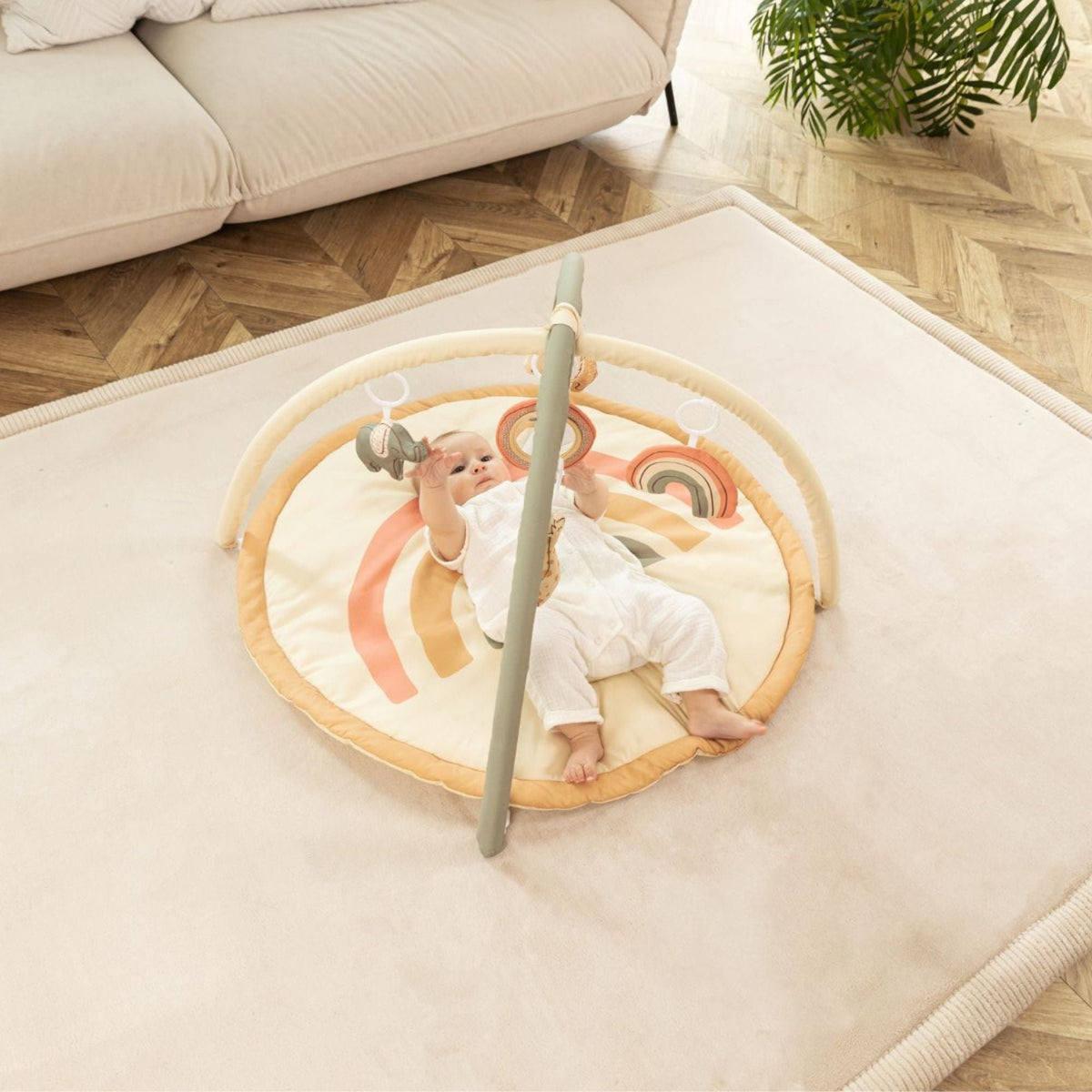 Hakuna Mat Cloud-Soft Children's Rug (200 x 150 x 2.5 cm) – Pastel Collection