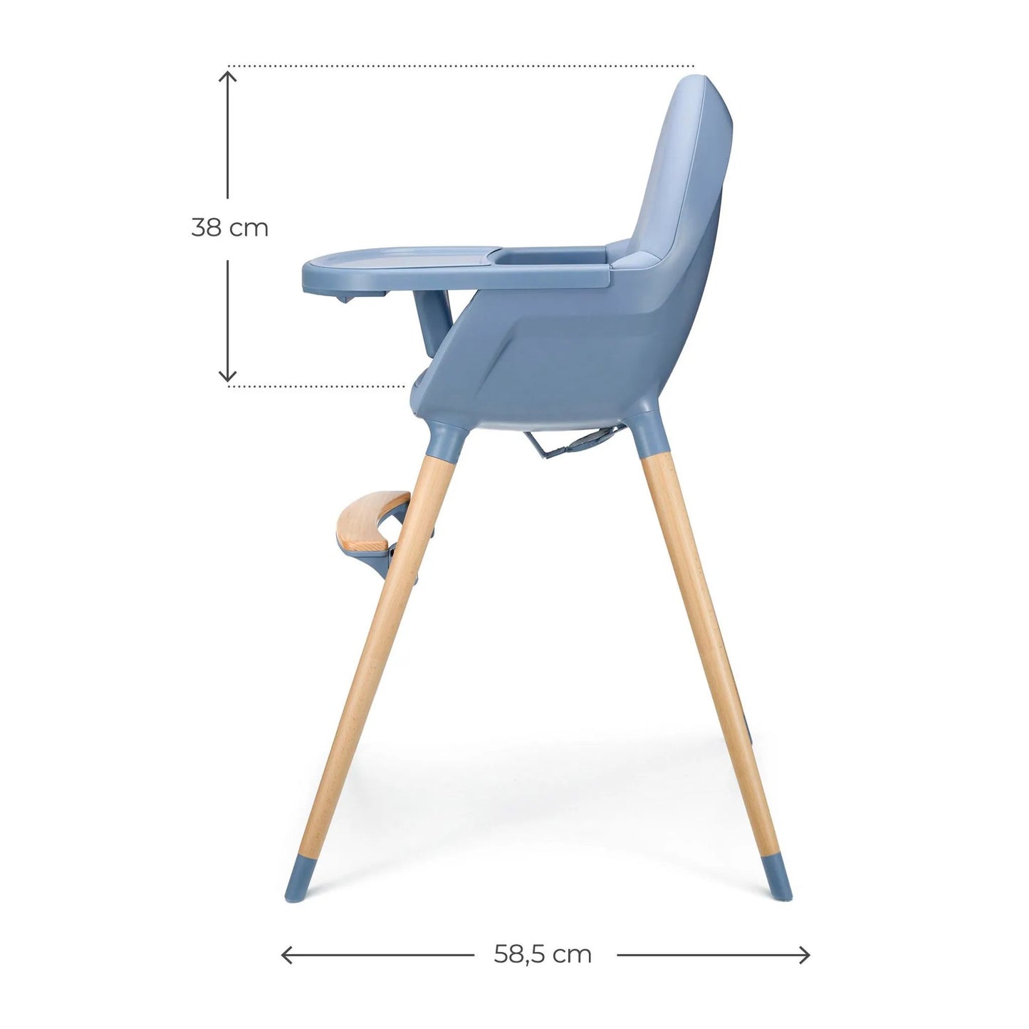 Kinderkraft: FINI 2 High Chair 2-in-1 (Nordic Breeze)