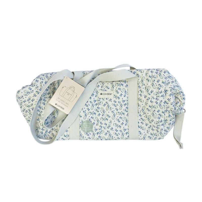 Candide: Blueberry Quilted Diaper Bag (Sac à Langer)