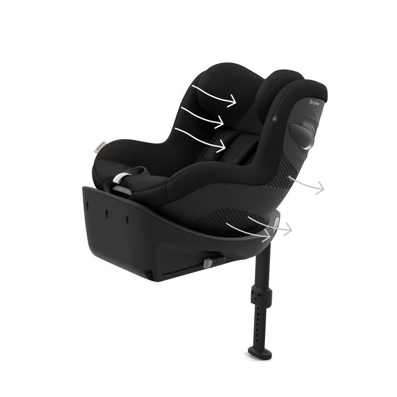 Cybex Sirona Gi i-Size Car Seat - Magic Black