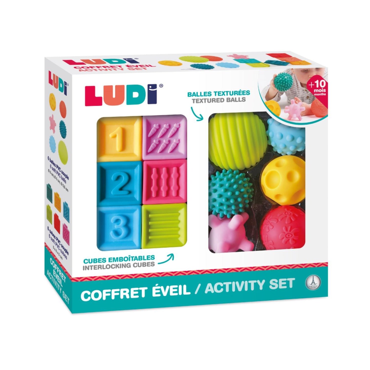 Multicolored Balls & Cubes Awakening Box