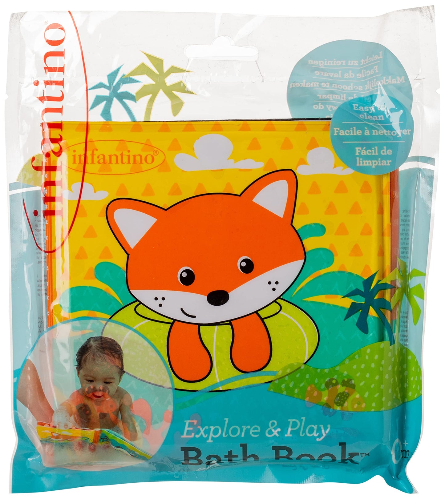 Infantino Explore & Play Bath Book - Splashy Fun at Bath Time!