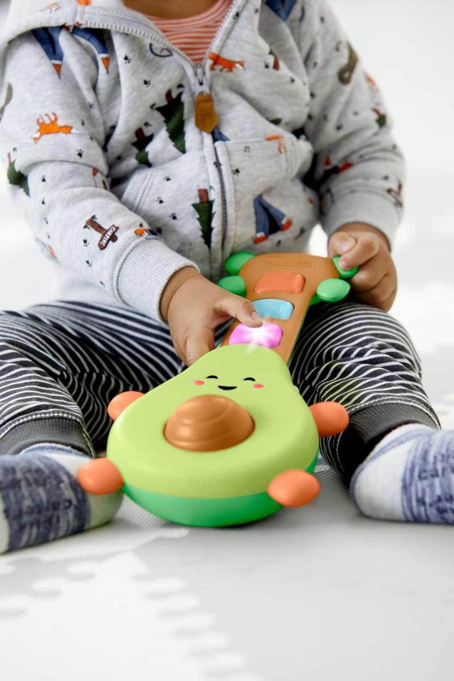 Rock-A-Mole Avocado Guitar