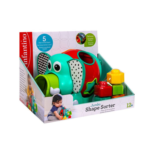 Infantino Jumbo Shape Sorter - Big Fun for Little Learners!