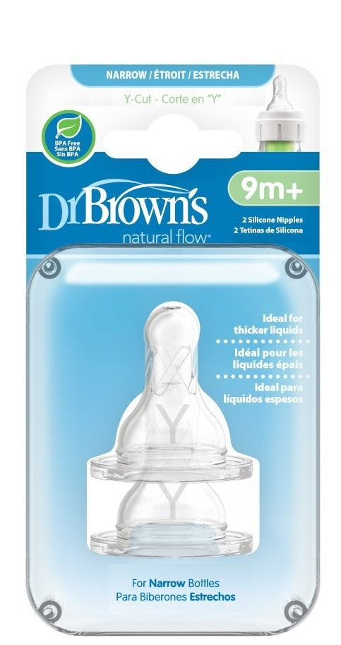 Dr. Brown's Natural Flow Level 4 Silicone Nipples