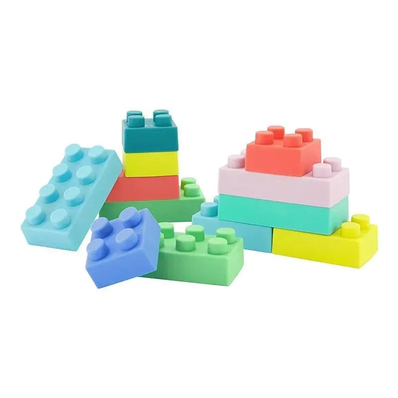 Infantino Super Soft 1st Building Blocks - Colorful Fun for Little Builders!