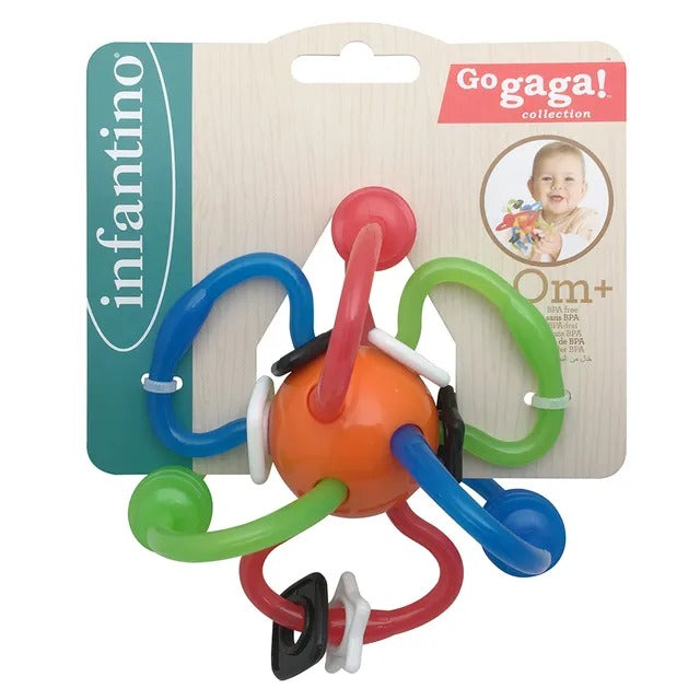 Infantino GoGaGa! Sensory Explorer Ball - A World of Discovery for Little Hands!