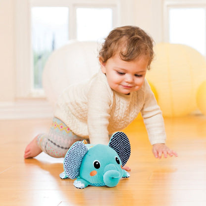 Infantino Musical Mover & Shaker Elephant - A Wiggly, Jiggly Friend for Baby