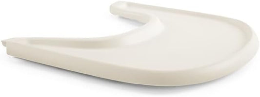 Stokke: Tray Compatible with Tripp Trapp - Wipeable High Chair Accessory (Vanilla White)