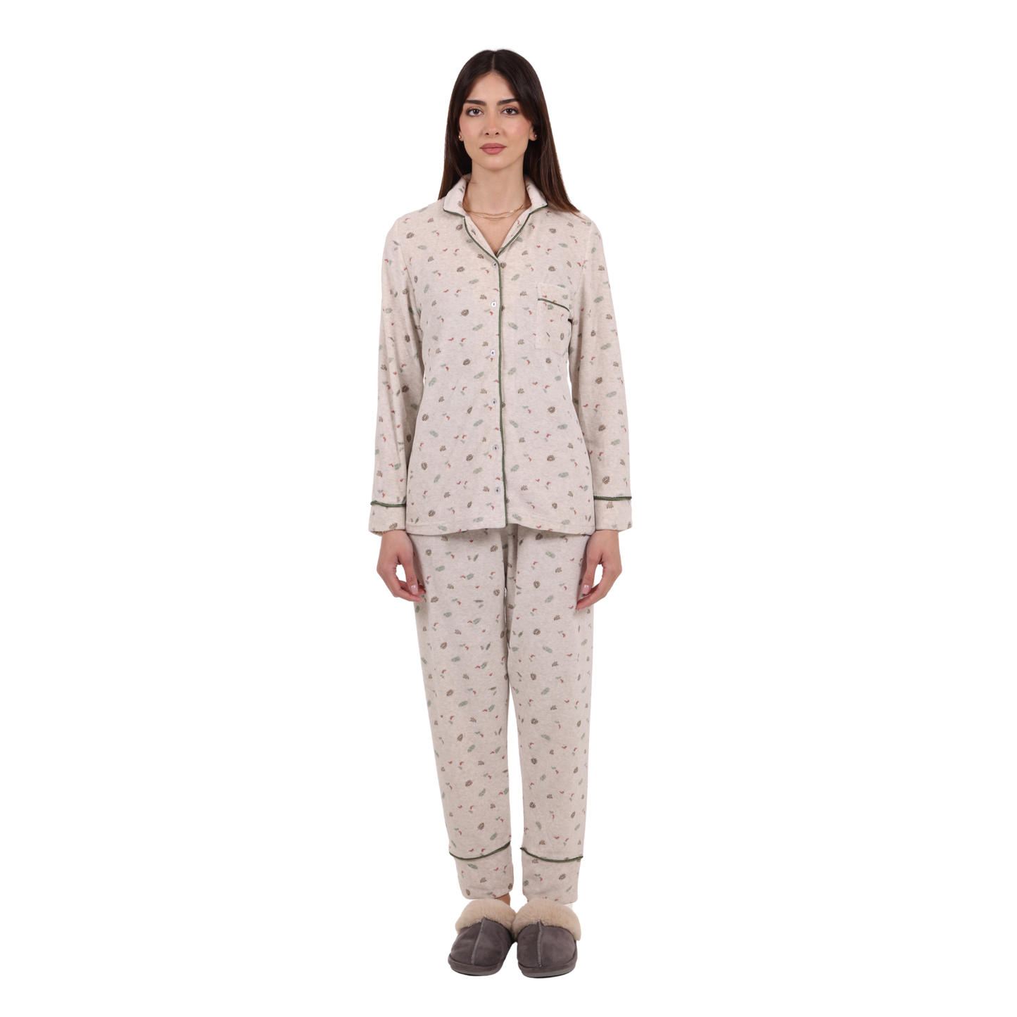 Cosset Loungewear Moments Mommy & Me Loungewear Set – Beige "Medium"