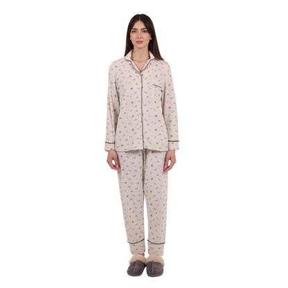 Cosset Loungewear Moments Mommy & Me Loungewear Set – Beige "Medium"