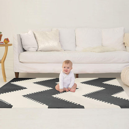 Geo Playspot Grey Cream