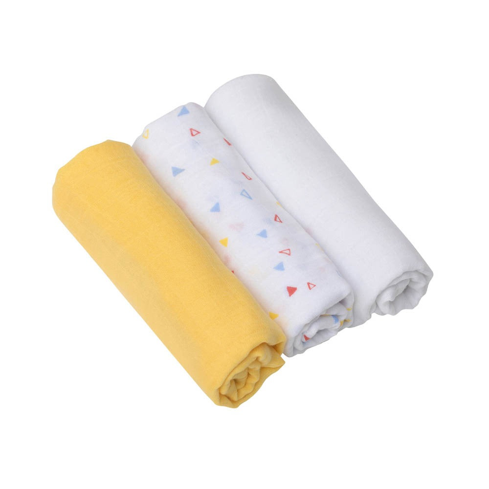 Clevamama Bamboo Muslin Cloths - Soft, Breathable, and Multi-Purpose