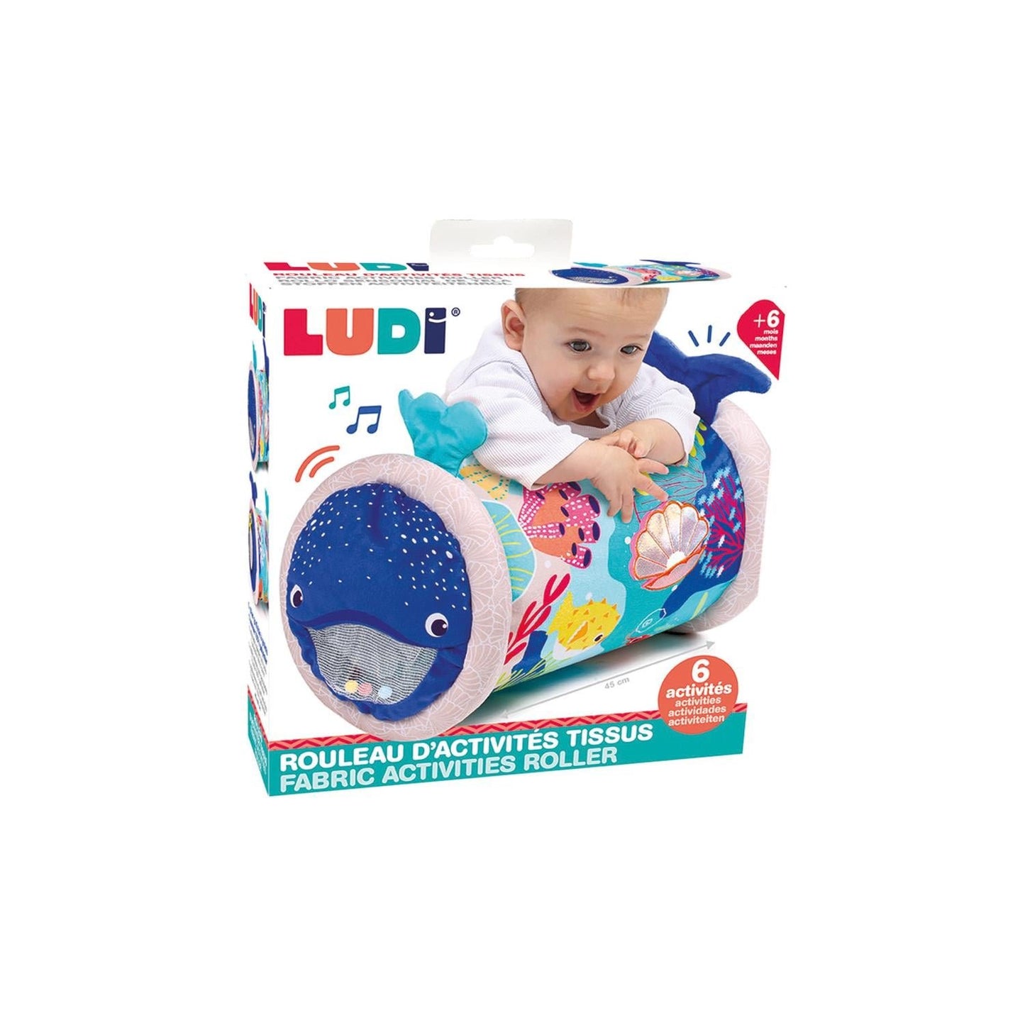 LUDi Whale Activity Roller