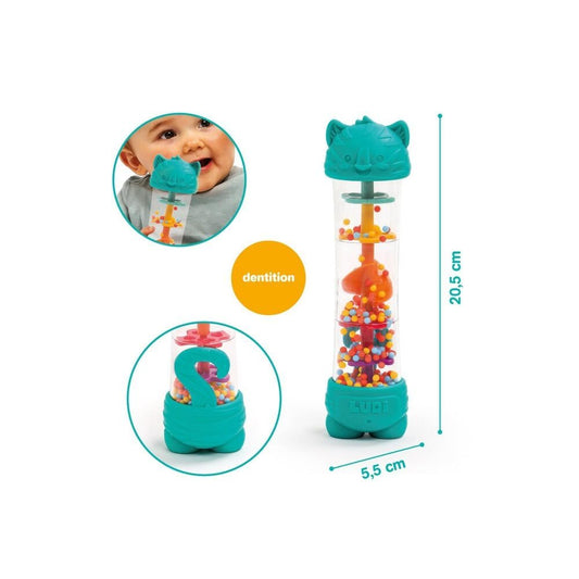 LUDI: Multicolored Rainstick - Auditory & Visual Sensory Toy