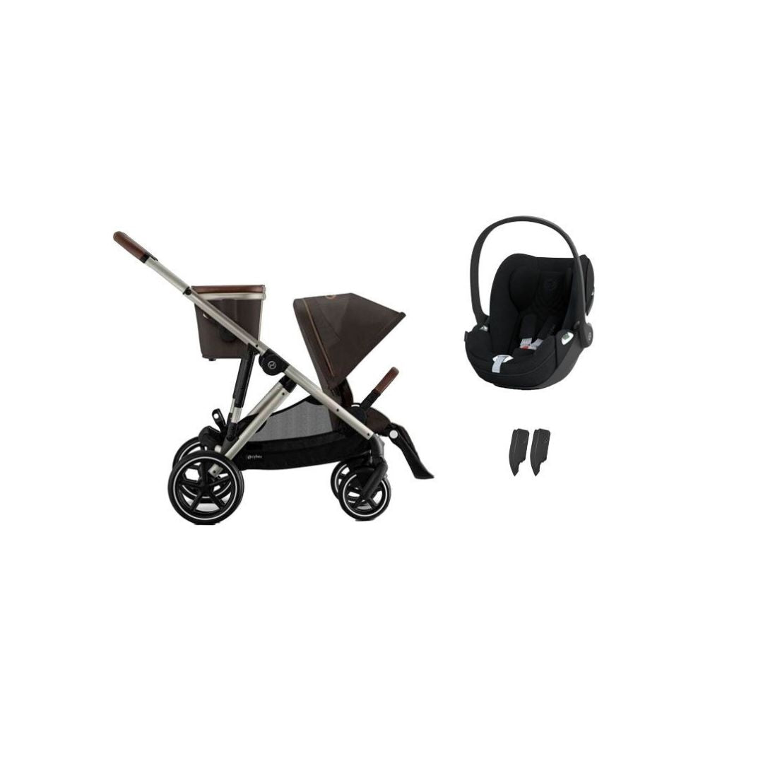 Cybex Gazelle S Stroller - Chocolate Brown