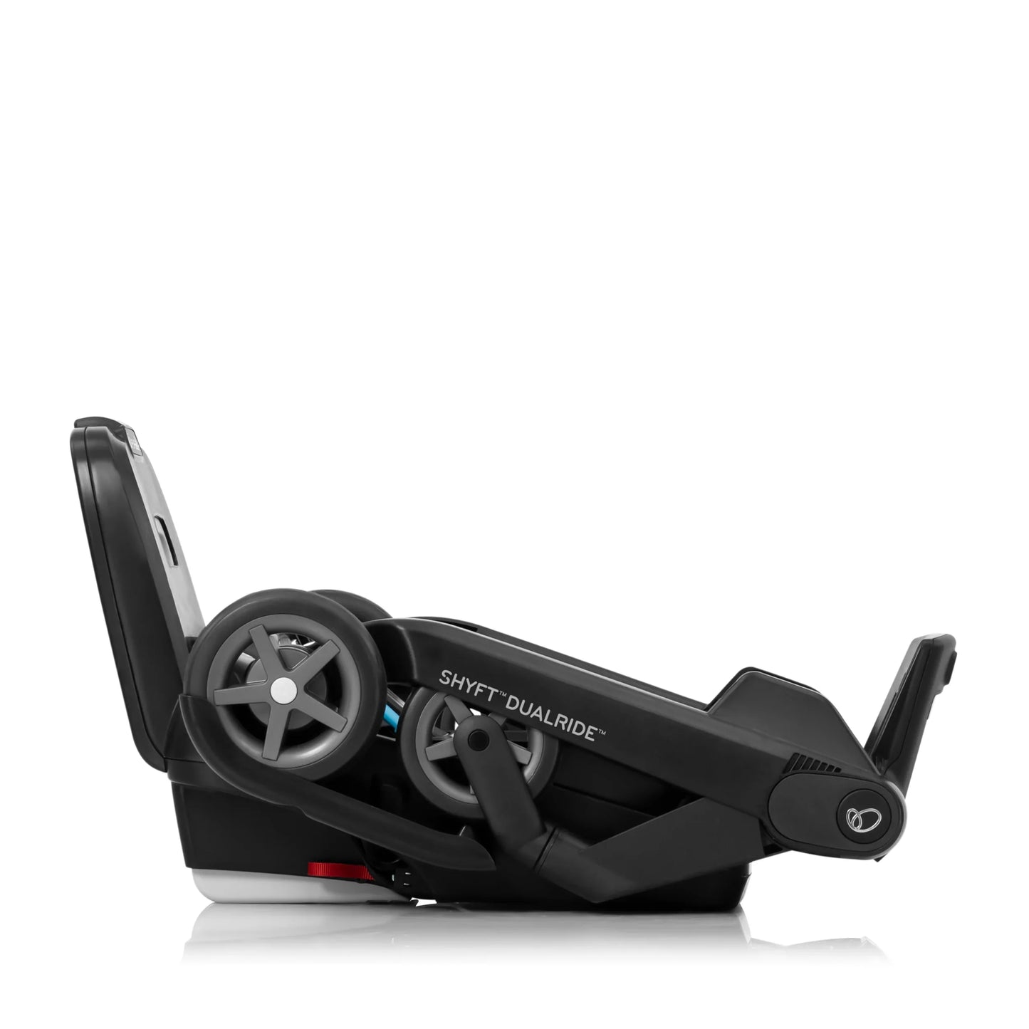 Evenflo Shyft DualRide Infant Car Seat - Stroller Combo with Carryall Storage Beaufort Black