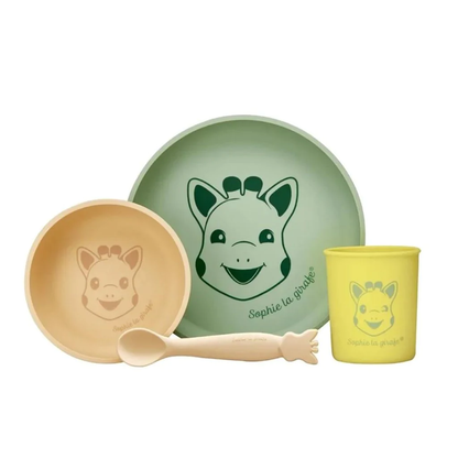 Children's Dinner Set - Sophie The Giraffe - 4 pieces