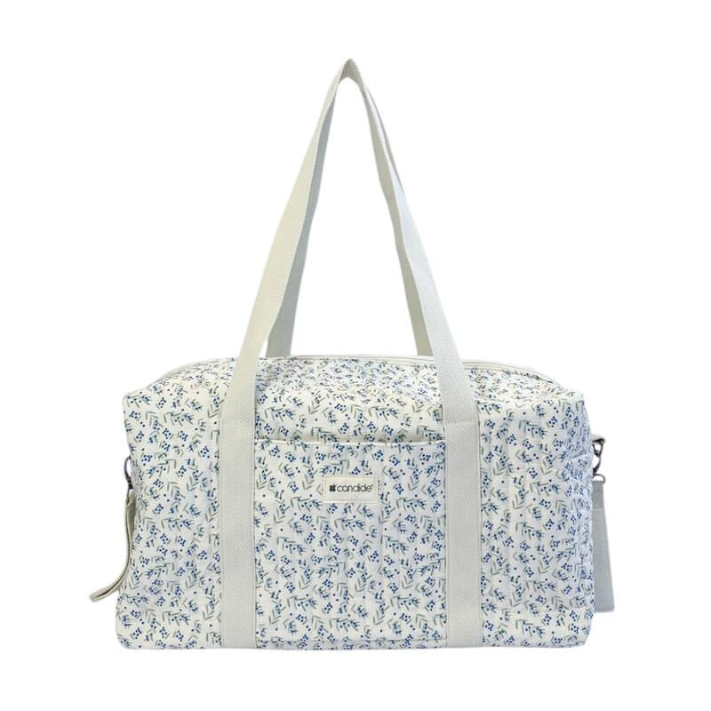 Candide: Blueberry Quilted Diaper Bag (Sac à Langer)