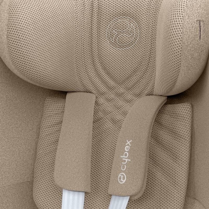 CYBEX Sirona T i-Size 360° Rotating Car Seat Set – Cozy Beige Plus
