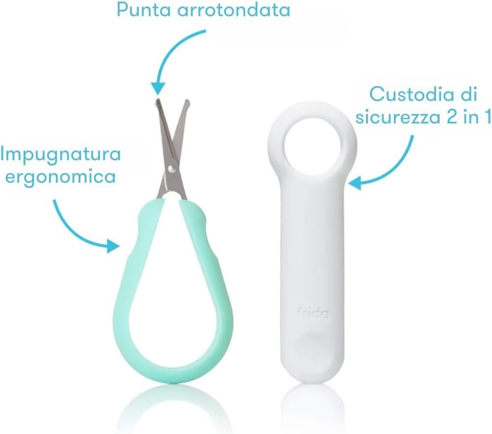 Frida Baby: Easy Grip Nail Scissors (Grooming Essentials)